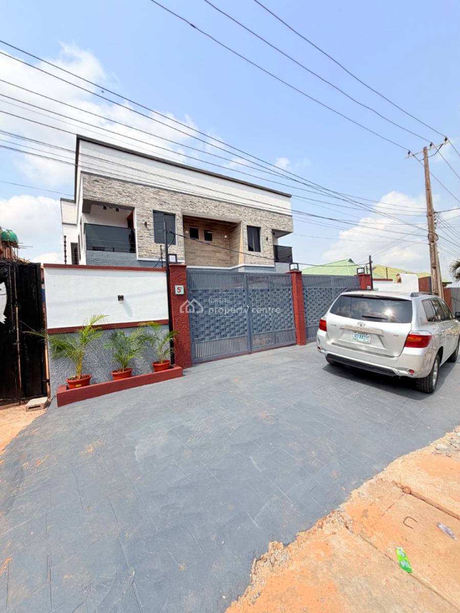 Affordable 4 Bedroom Detached Duplex in a Secure Area, Gra Phase 1, Magodo, Lagos, Semi-detached Duplex for Sale