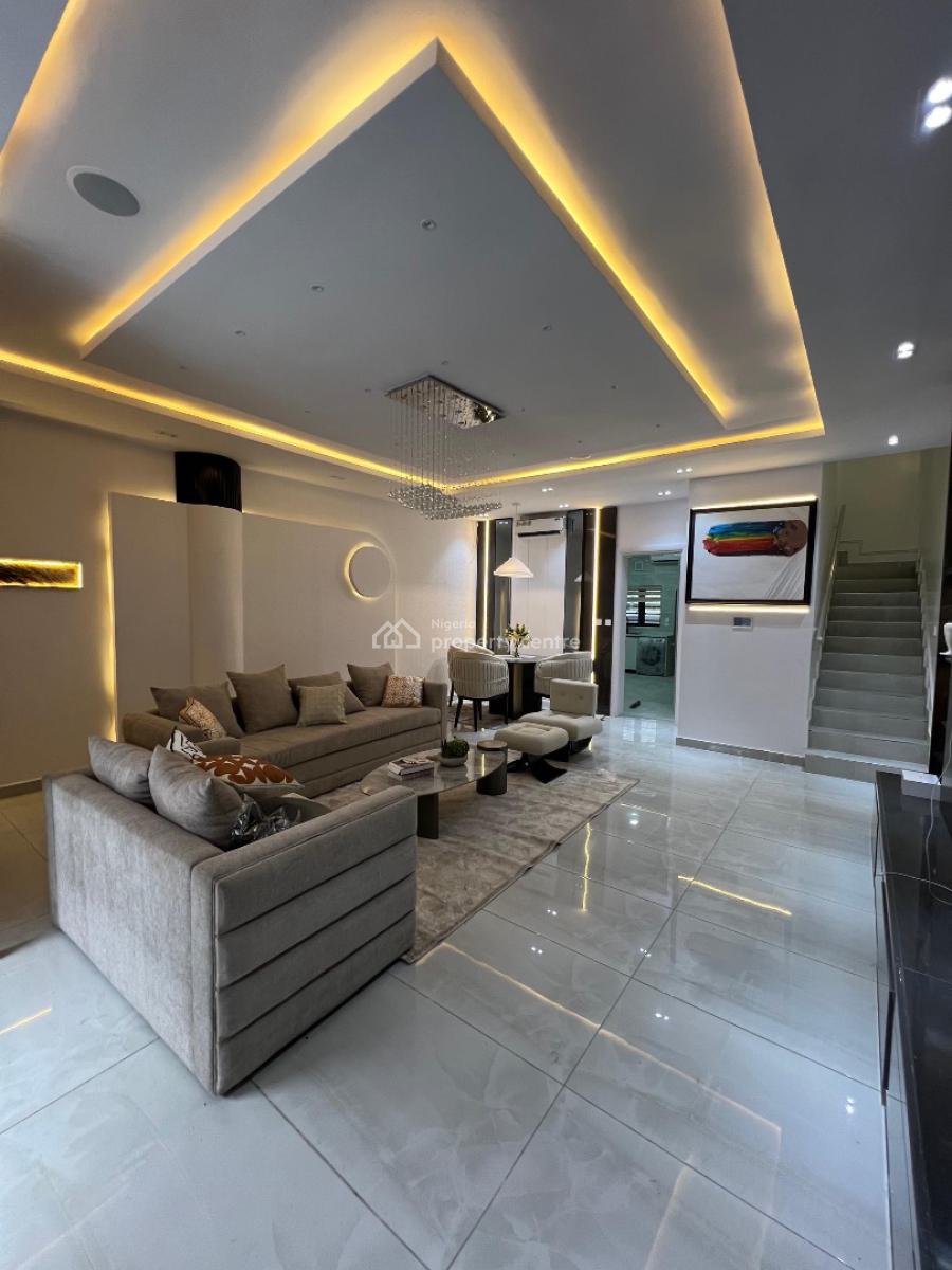 The Most Affordable 4-bedroom Semi-detached Duplex with Gym & Swimming Pool, Victoria Island (vi), Lagos, Terraced Duplex for Sale