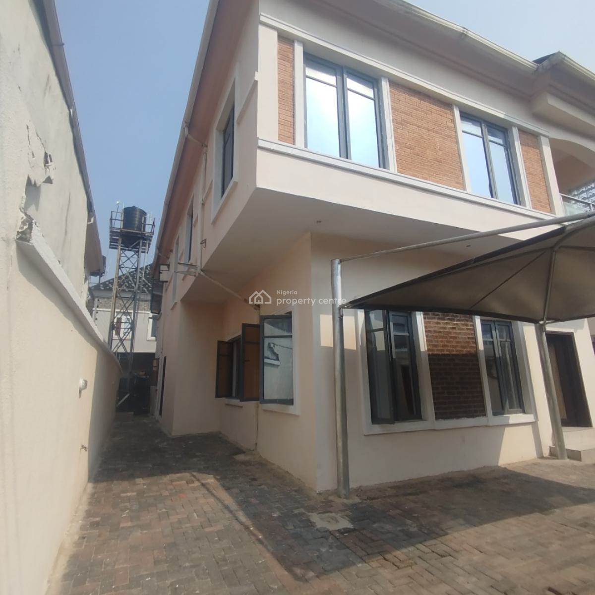 Fantastic 4 Bedroom Fully Detached Duplex with Bq, Chevron Drive, Lekki Expressway, Lekki, Lagos, Detached Duplex for Rent