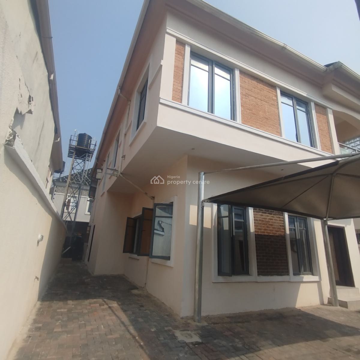 Fantastic 4 Bedroom Fully Detached Duplex with Bq, Chevron Drive, Lekki Expressway, Lekki, Lagos, Detached Duplex for Rent