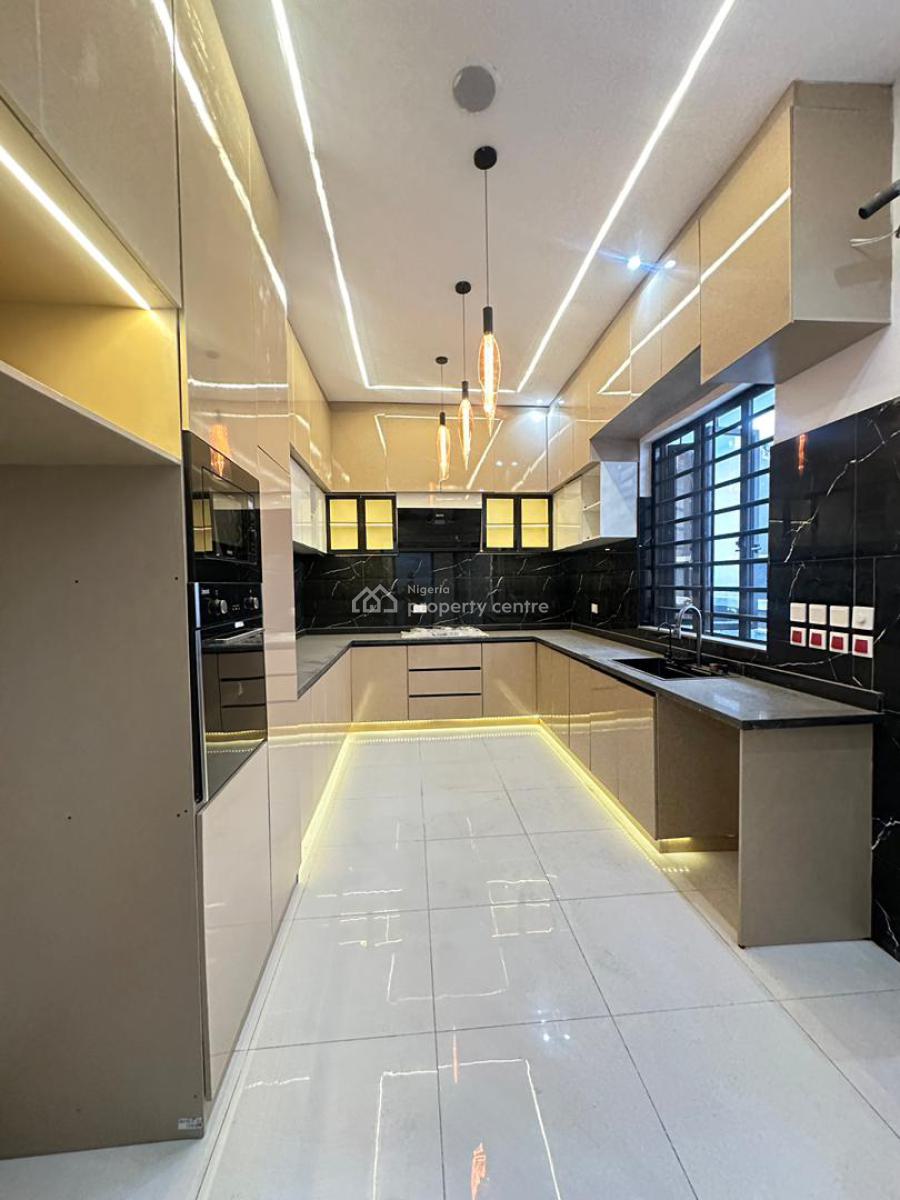 Well-built  Spacious 5 Bedroom Fully Detached Duplex with Bq and Pool, Ajah, Lekki, Lagos, Detached Duplex for Sale