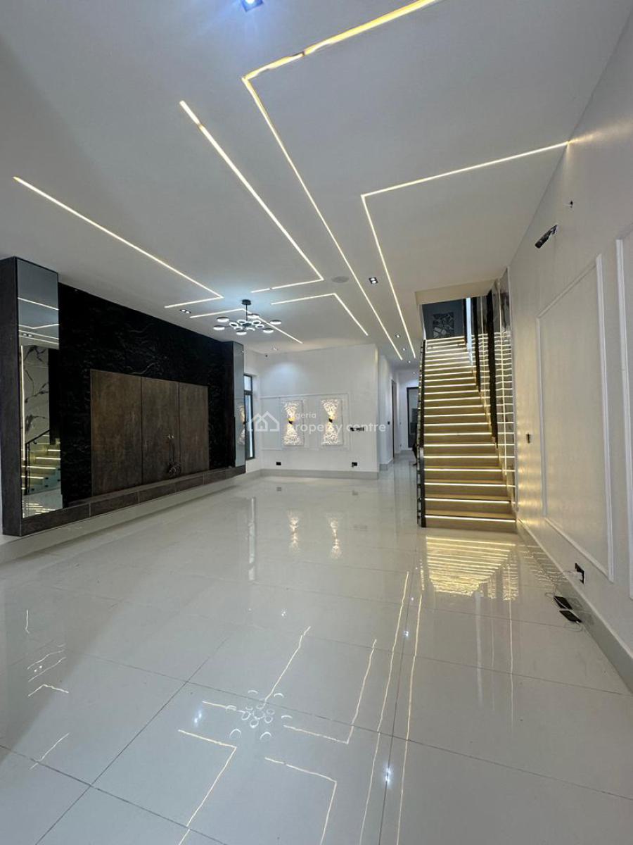 Exquisite 5 Bedroom Fully Detached Duplex with Bq and Pool, Ajah, Lekki, Lagos, Detached Duplex for Sale