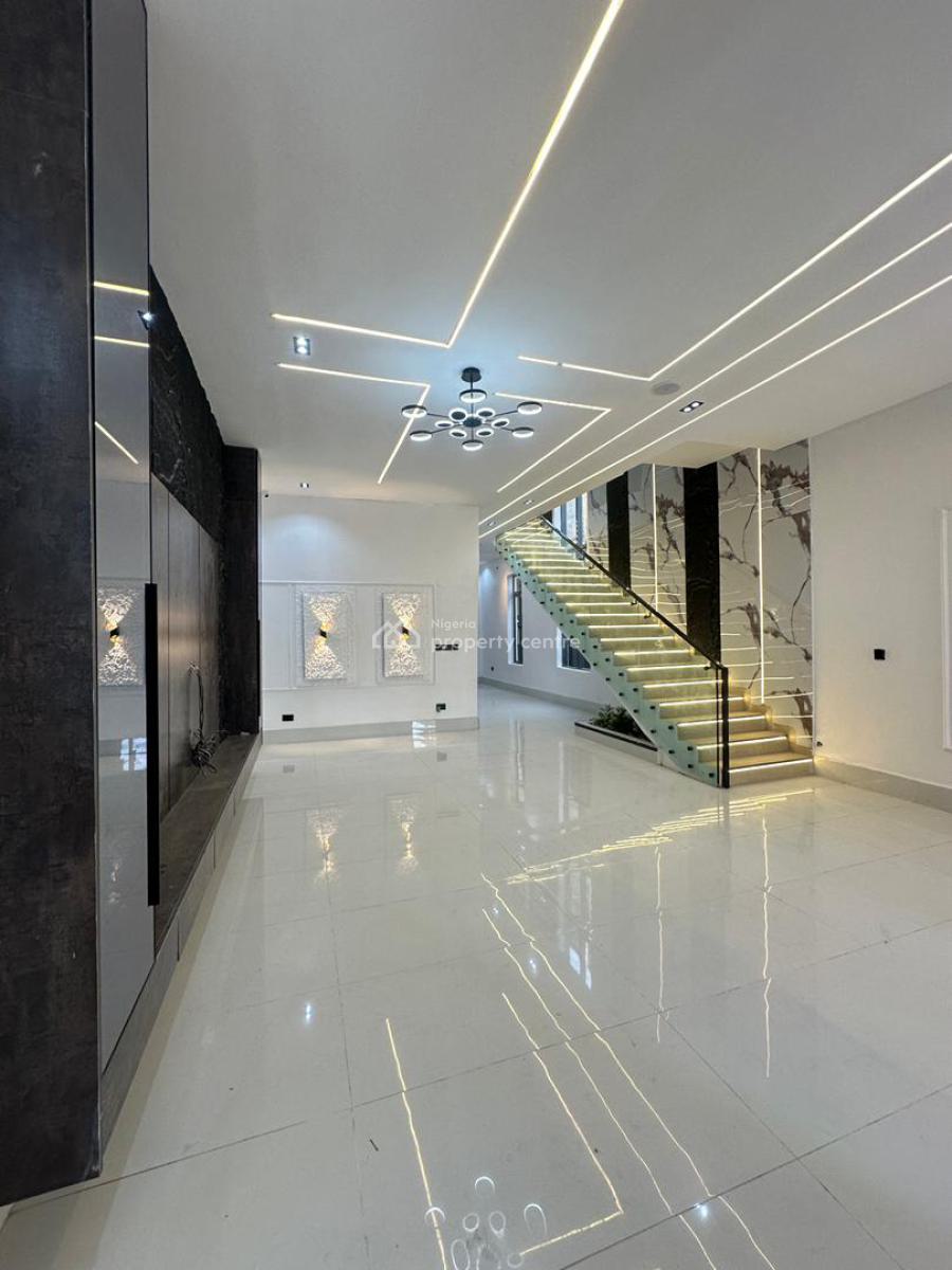 Exquisite 5 Bedroom Fully Detached Duplex with Bq and Pool, Ajah, Lekki, Lagos, Detached Duplex for Sale