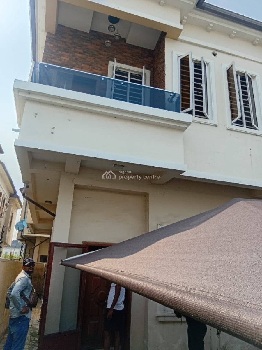 Luxury and Neat 3bed Duplex with a Bq in a Secured Estate, Chevron Alternative Route, Lekki, Lagos, Semi-detached Duplex for Rent