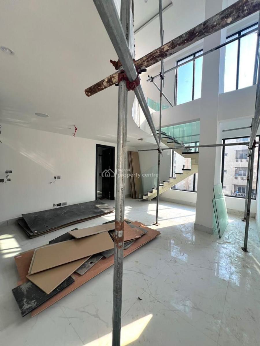 Waterfront Luxury: 4-bedroom Terrace with Private Balcony & Gym, Ikoyi, Lagos, Terraced Duplex for Rent