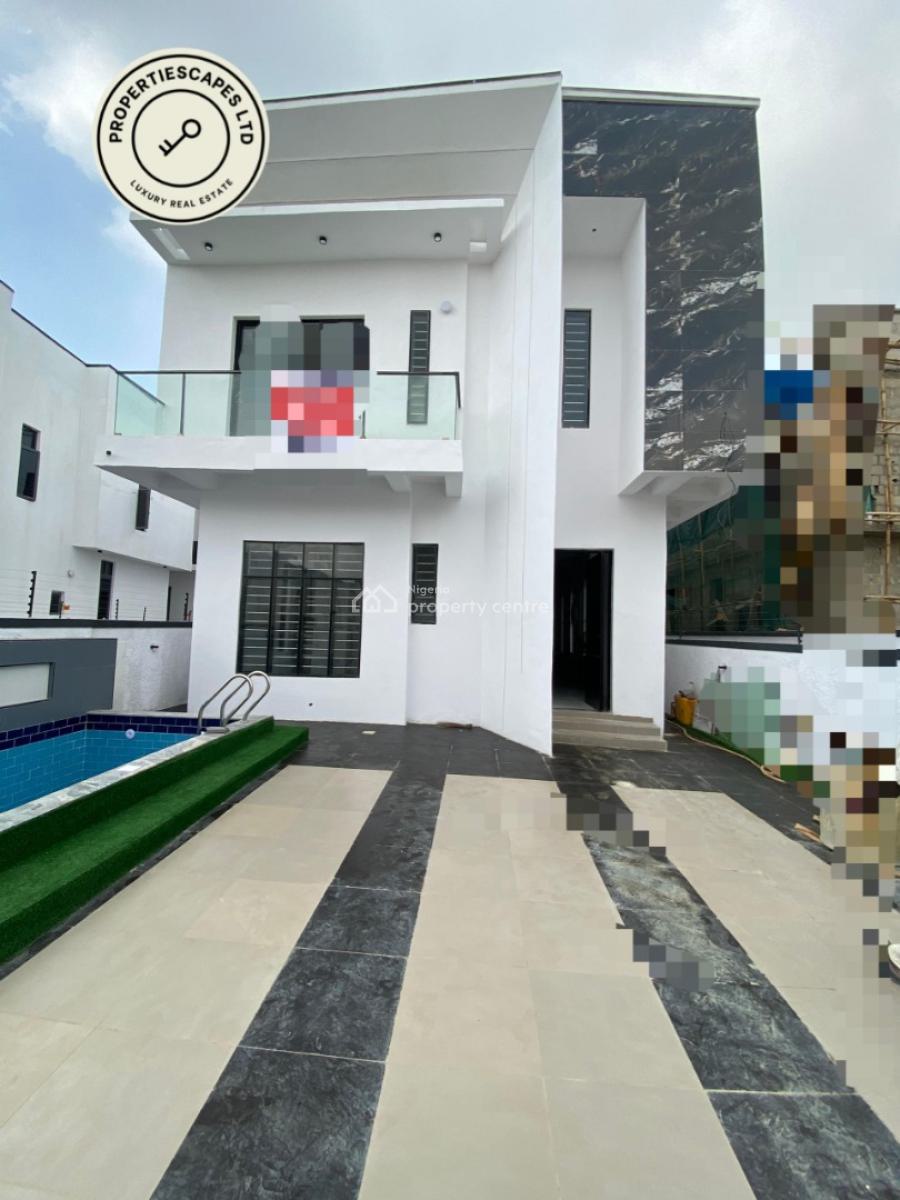 Capacious 5 Bedroom Fully Detached Duplex ., Ikota, Lekki, Lagos, Detached Duplex for Sale