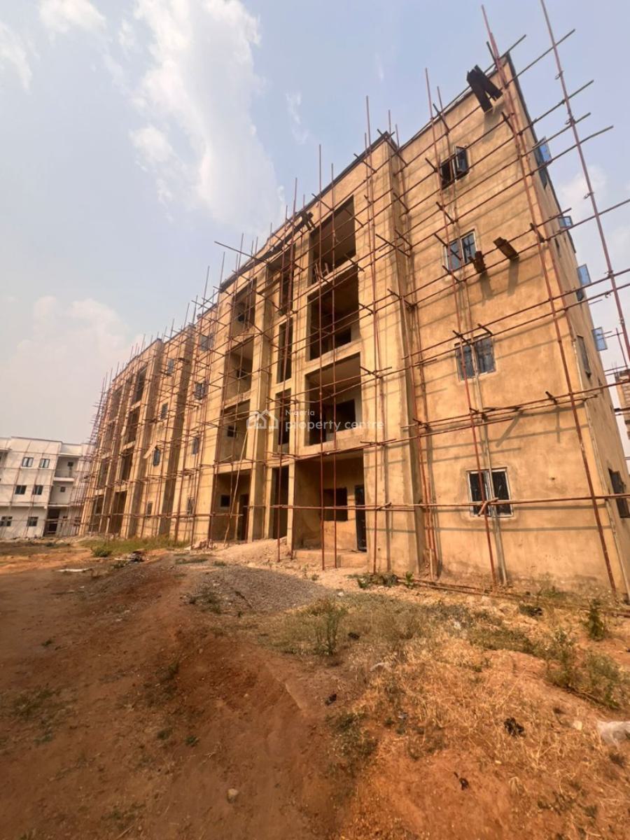 Well Built 2 Bedroom Apartment, Dakibiyu, Jabi, Abuja, Block of Flats for Sale