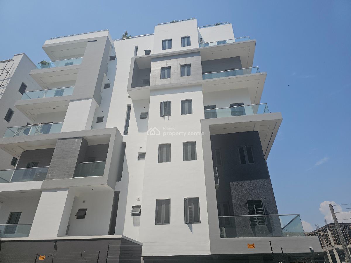 Newly Built 3-bedroom Apartment with Bq, Off Freedom Way, Lekki Phase 1, Lekki, Lagos, Flat / Apartment for Rent