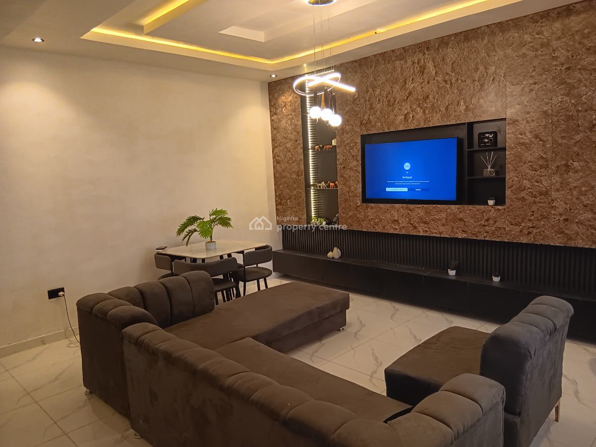 Luxury 3 Bedroom Duplex with 5 Bedroom and 24hrs Power, Lekki Gardens Estate, Ajah, Lagos, Terraced Duplex Short Let