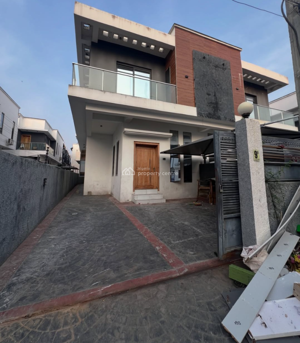 Self Compound & Self Service 4 Bedroom Semi Detached Duplex, Orchid Road Lekki By Bis, Lekki, Lagos, Semi-detached Duplex for Rent