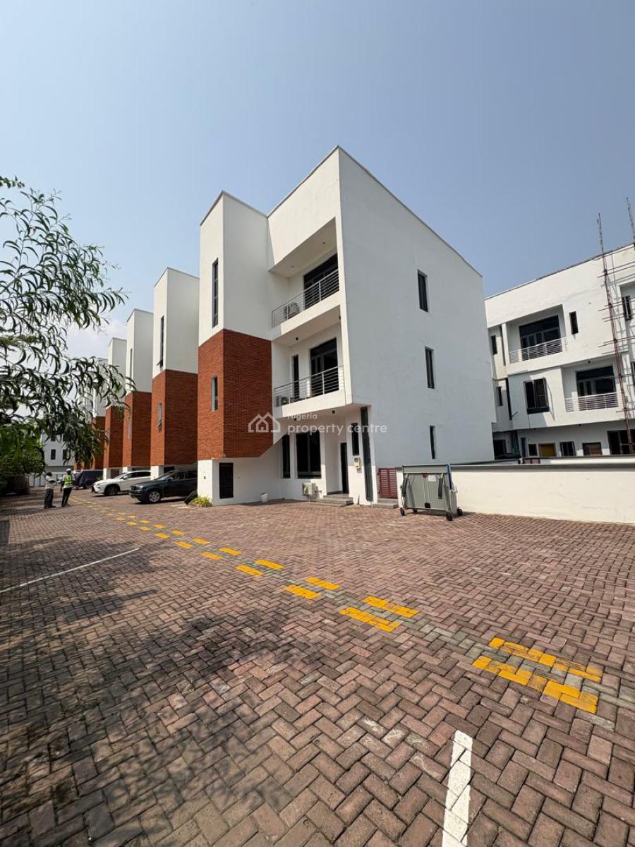 Luxury Furnished 3 Bedroom Terrace with Study Room, Lekki Phase1, Lekki, Lagos, Terraced Duplex for Rent