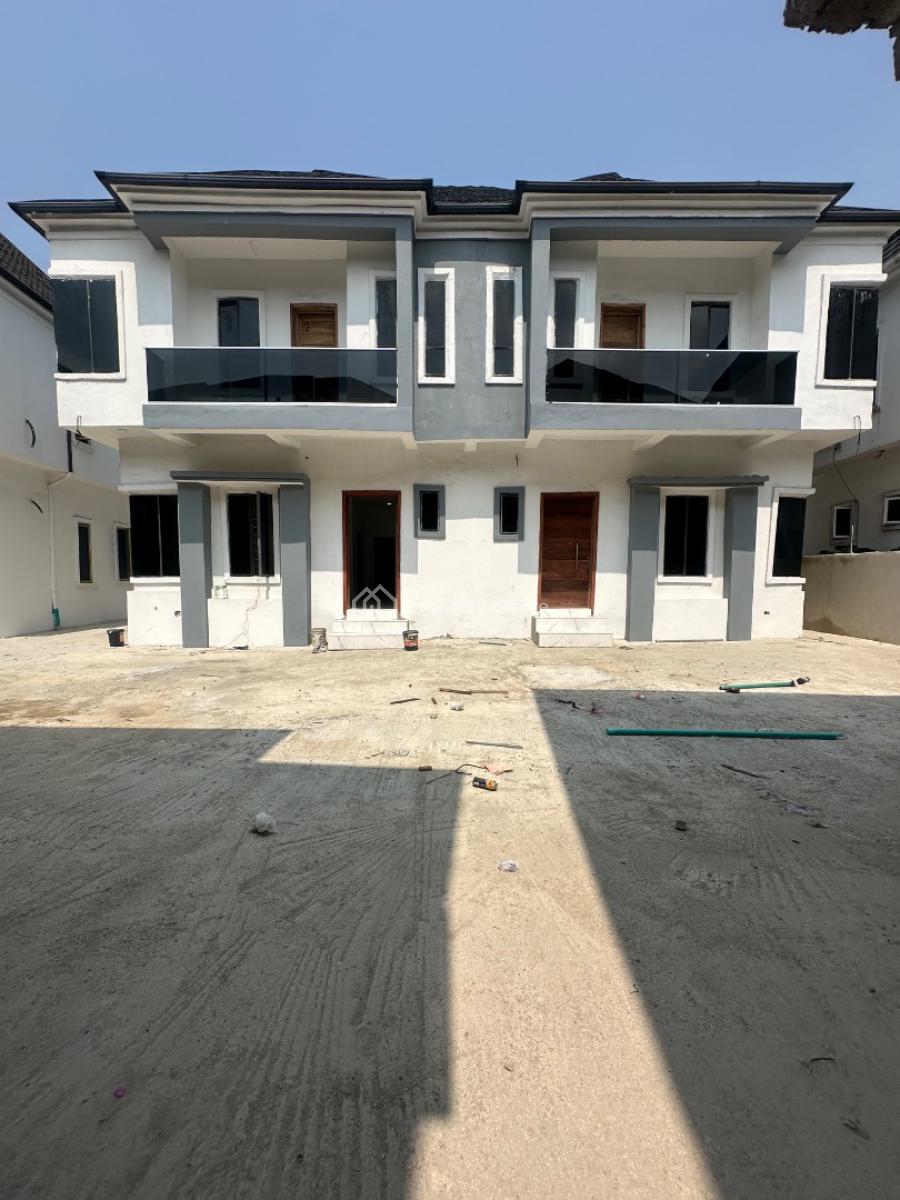 𝐍𝐄𝐖 4 𝐁𝐄𝐃𝐑𝐎𝐎𝐌 𝐒𝐄𝐌𝐈 𝐃𝐄𝐓𝐀𝐂𝐇𝐄𝐃 𝐃𝐔𝐏𝐋𝐄𝐗, Chevron Toll Gate, Lekki Phase 2, Lekki, Lagos, Semi-detached Duplex for Rent