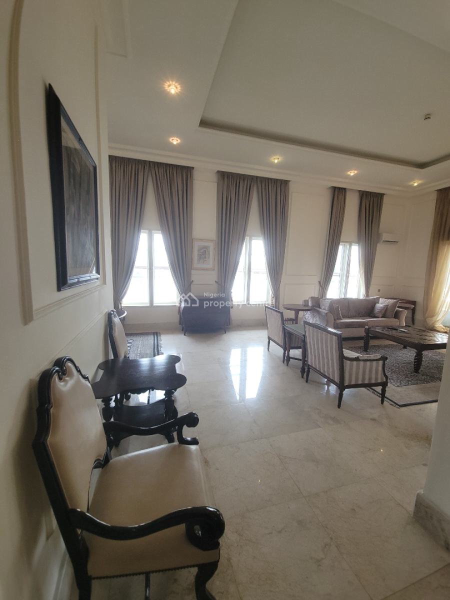 Fully Furnished Waterfront 3 Bedroom Flat, Ikoyi, Lagos, Flat / Apartment for Rent