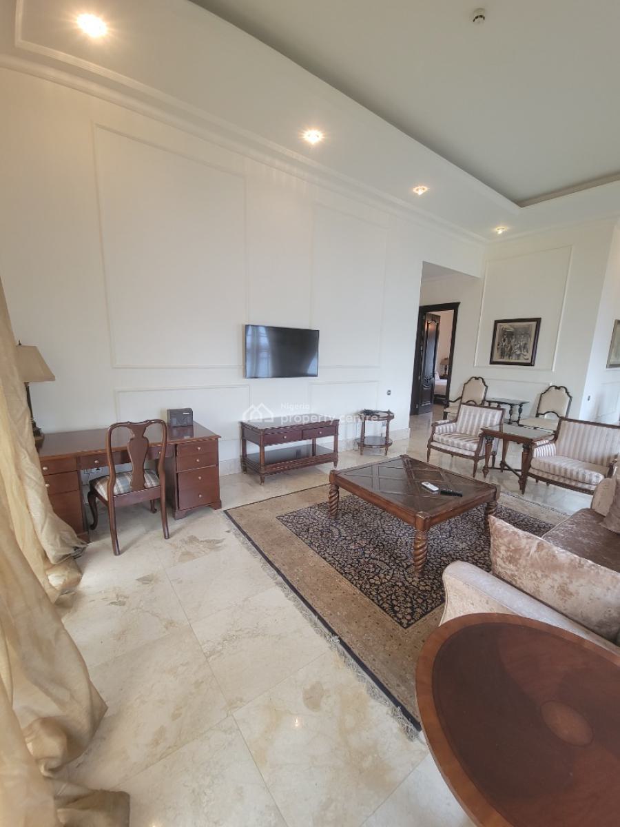 Fully Furnished Waterfront 3 Bedroom Flat, Ikoyi, Lagos, Flat / Apartment for Rent