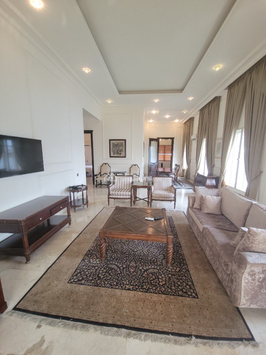 Fully Furnished Waterfront 3 Bedroom Flat, Ikoyi, Lagos, Flat / Apartment for Rent