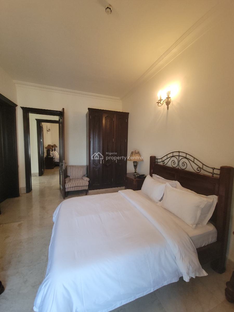 Fully Furnished Waterfront 3 Bedroom Flat, Ikoyi, Lagos, Flat / Apartment for Rent
