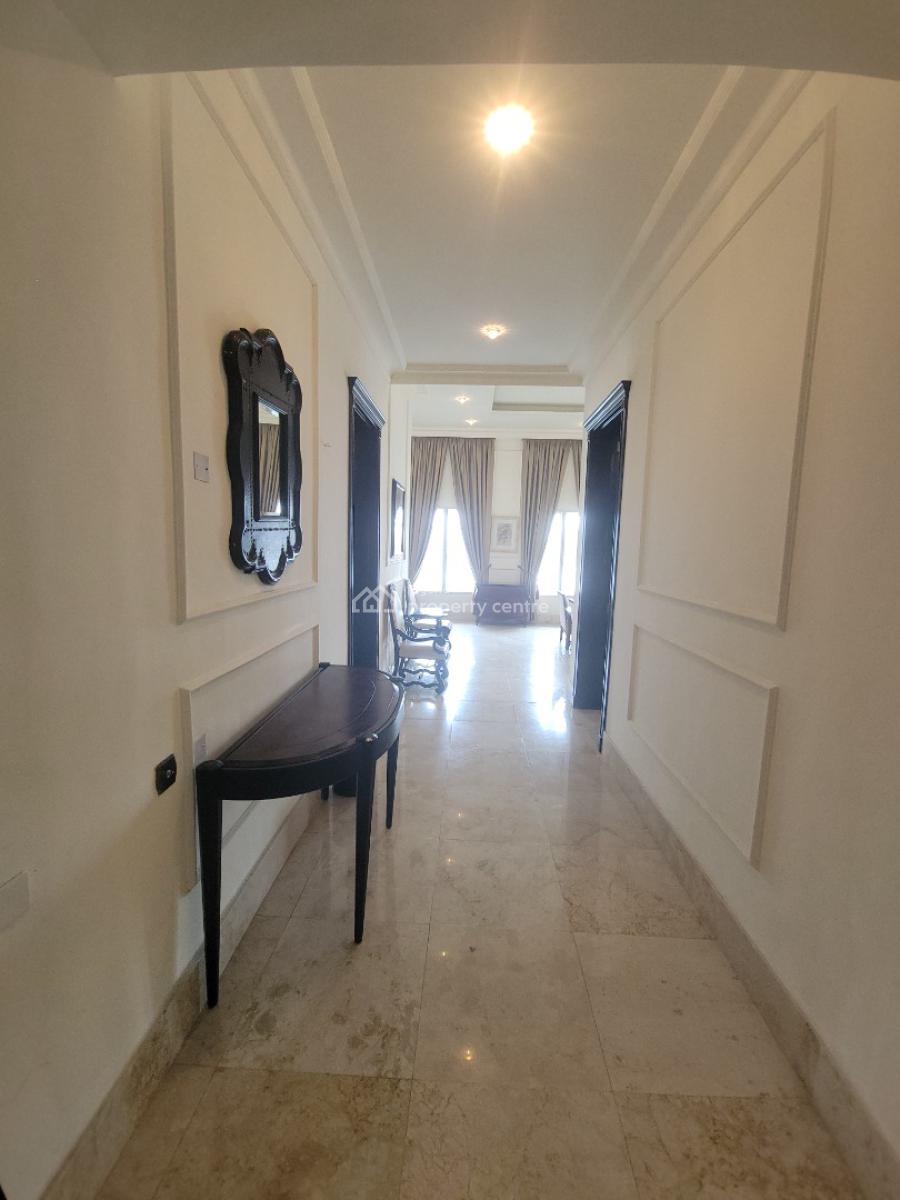 Fully Furnished Waterfront 3 Bedroom Flat, Ikoyi, Lagos, Flat / Apartment for Rent
