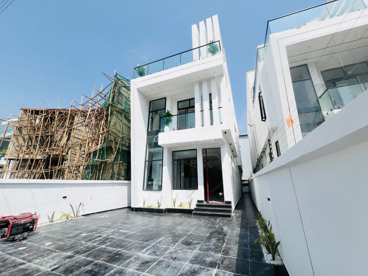 Amazing 5 Bedroom Fully Detached Duplex with Swimming Pool, Gym,, Chevron Toll Gate, Lekki, Lagos, Detached Duplex for Sale