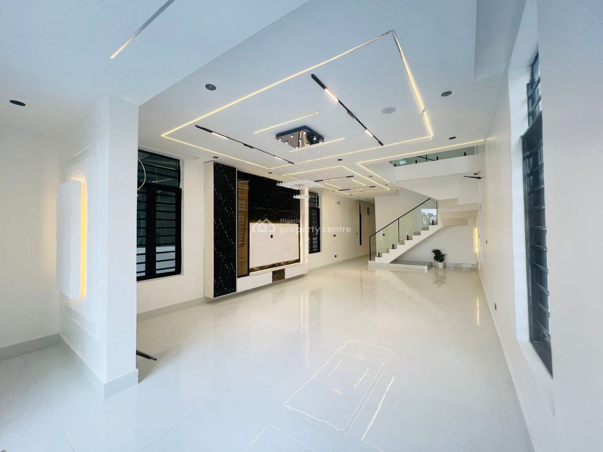 Amazing 5 Bedroom Fully Detached Duplex with Swimming Pool, Gym,, Chevron Toll Gate, Lekki, Lagos, Detached Duplex for Sale