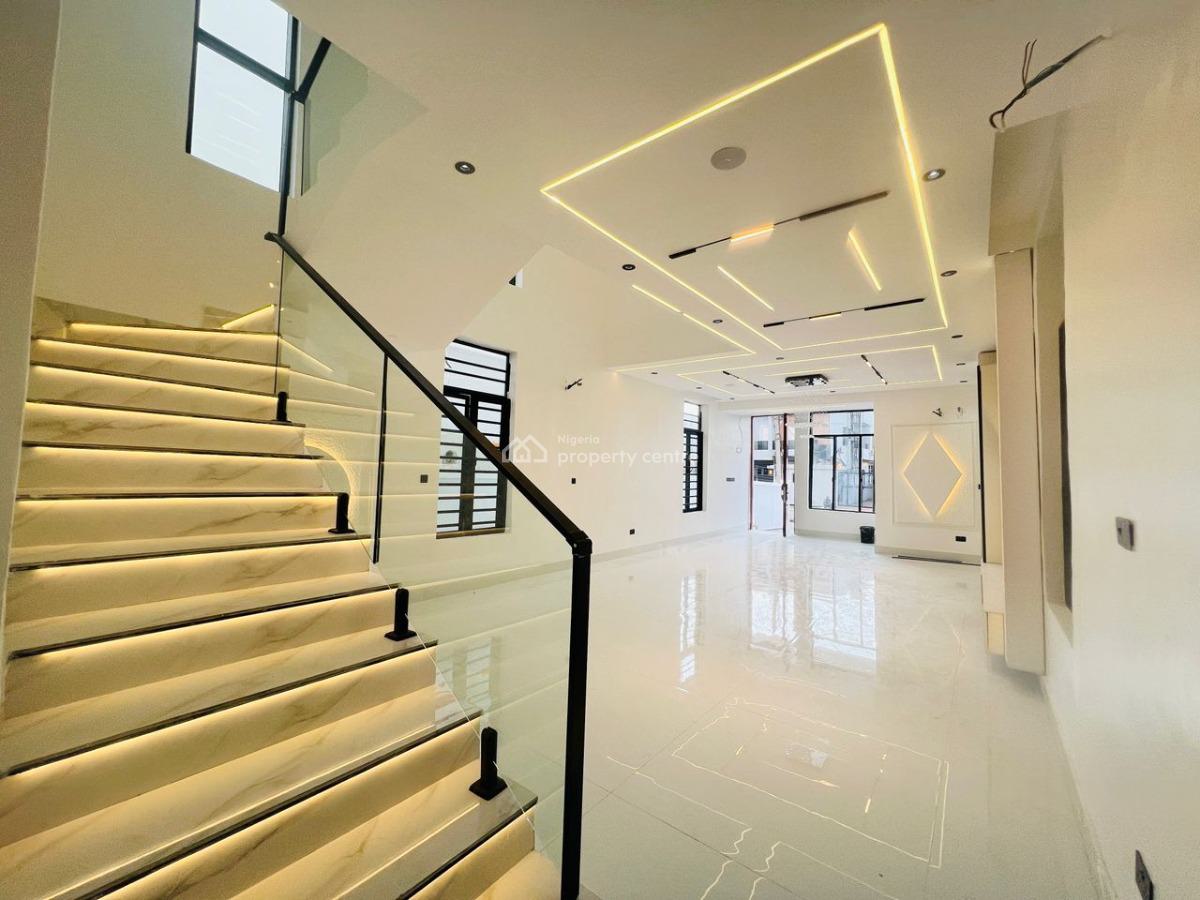 Amazing 5 Bedroom Fully Detached Duplex with Swimming Pool, Gym,, Chevron Toll Gate, Lekki, Lagos, Detached Duplex for Sale