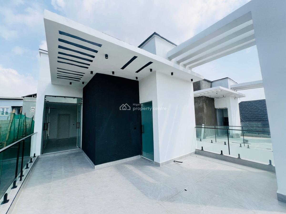 Amazing 5 Bedroom Fully Detached Duplex with Swimming Pool, Gym,, Chevron Toll Gate, Lekki, Lagos, Detached Duplex for Sale