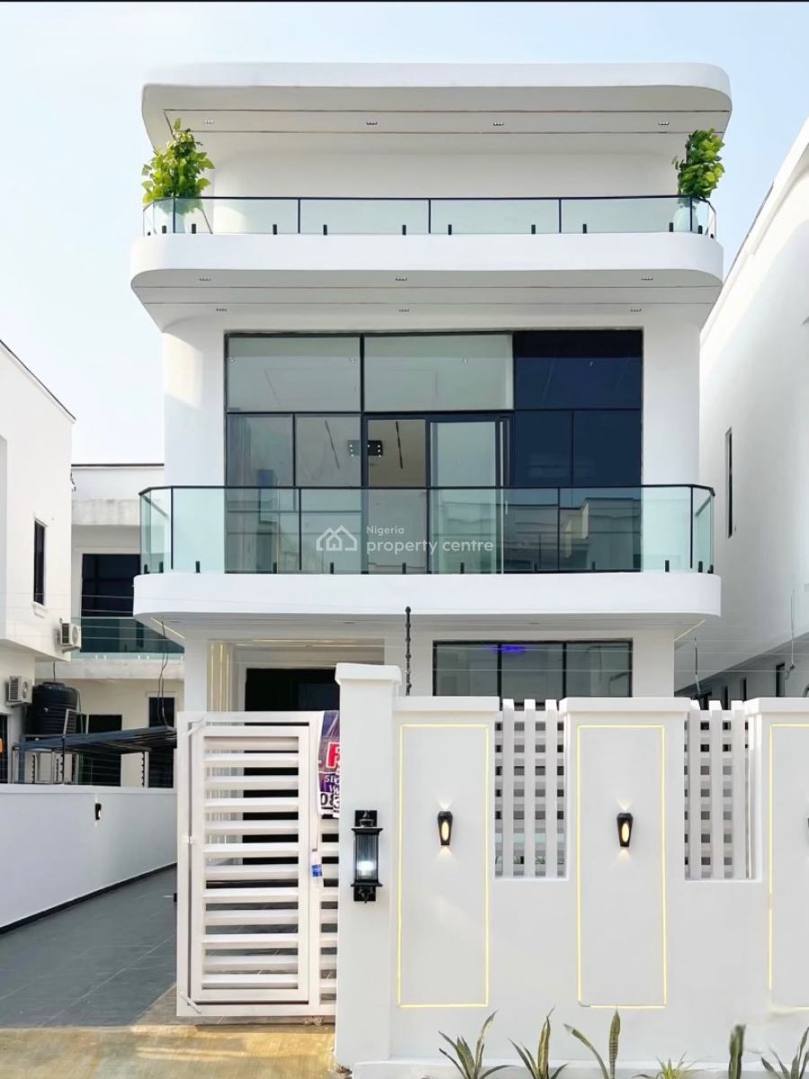 5 Bedroom Duplex with a Swimming Pool and Bq, Orchid Road Chevron Lekki Tollgate, Lekki, Lagos, Detached Duplex for Sale