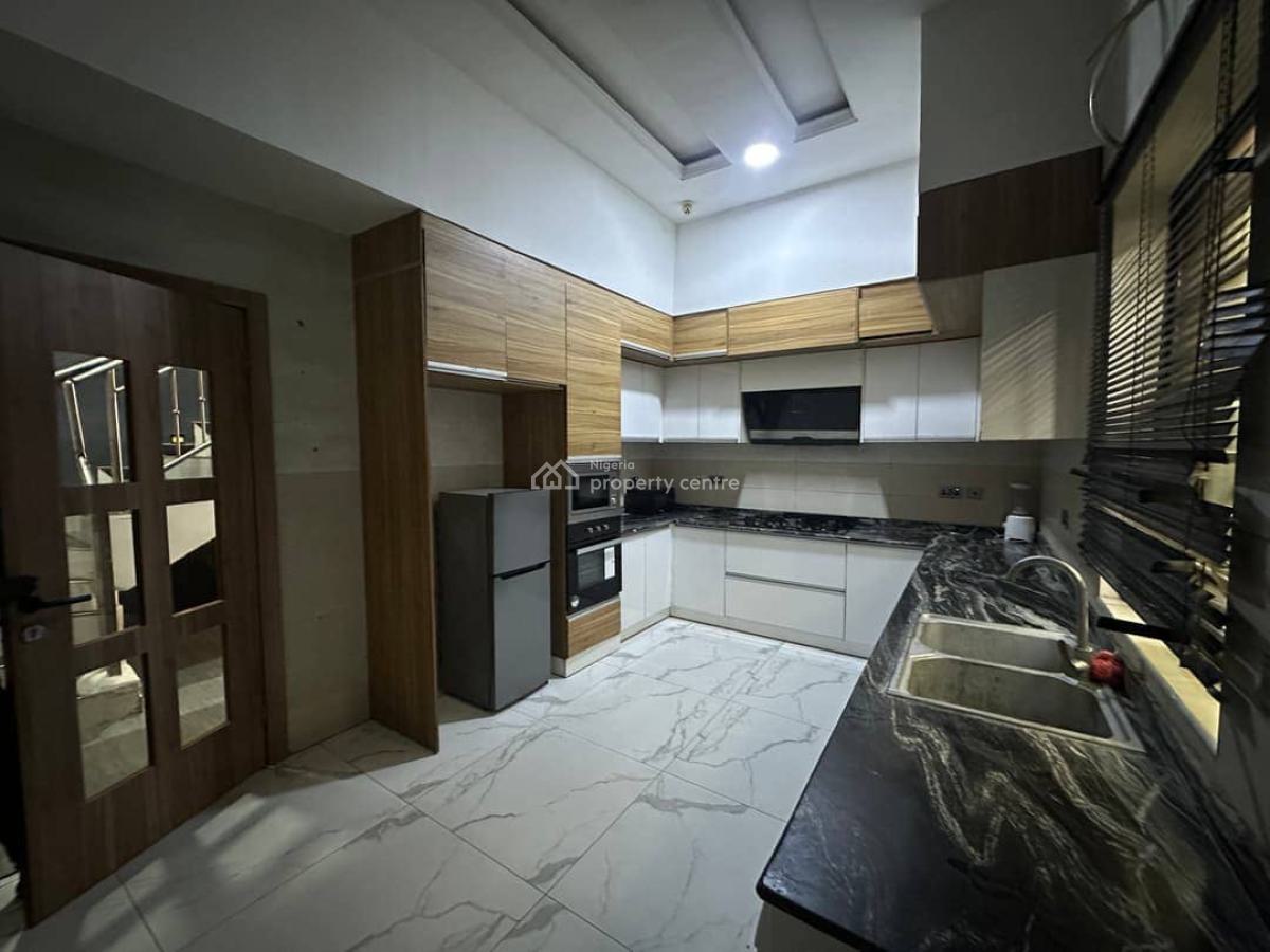 4 Bedroom Semi Detached Duplex with Bq, Ikate, Lekki, Lagos, Semi-detached Duplex for Rent
