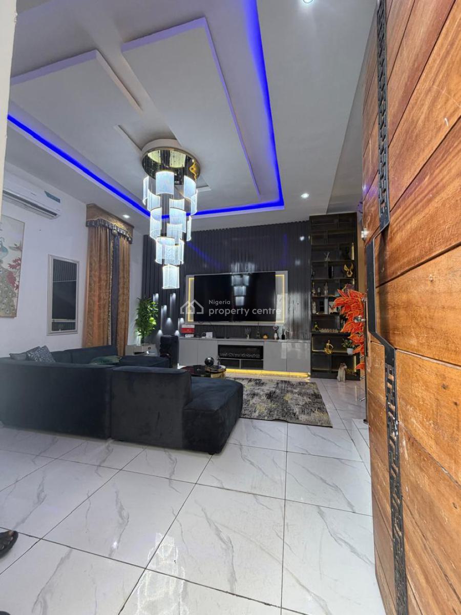 4 Bedroom Fully Furnished, Off General Paint Ajah Lagos, Ajah, Lagos, Detached Duplex for Rent