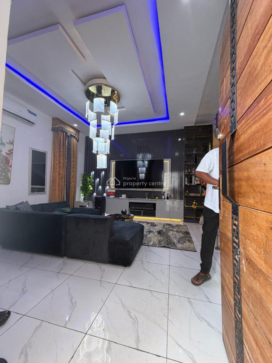 4 Bedroom Fully Furnished, Off General Paint Ajah Lagos, Ajah, Lagos, Detached Duplex for Rent