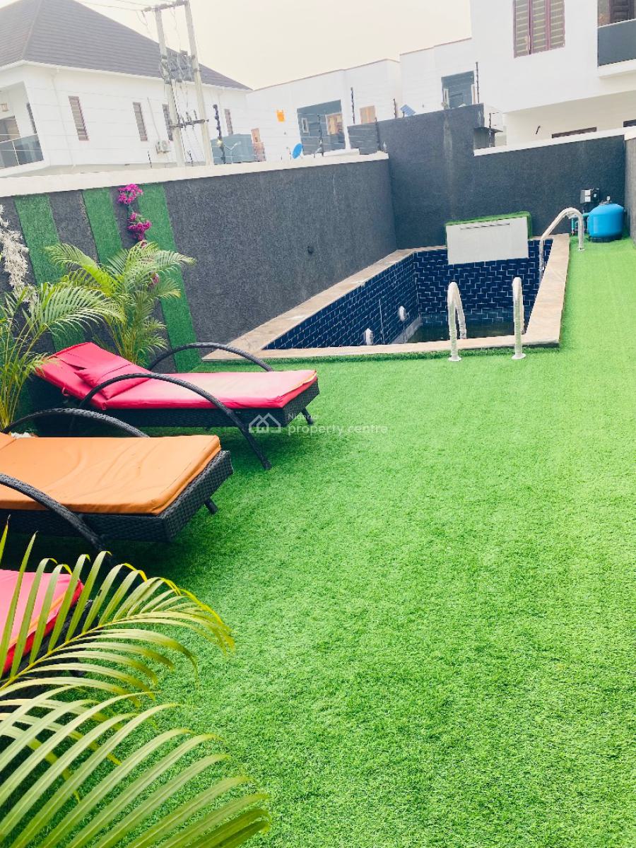 Elegant 4-bedroom Semi-detached Home with Bq, Orchid Road, Lekki, Lagos, Semi-detached Duplex for Sale