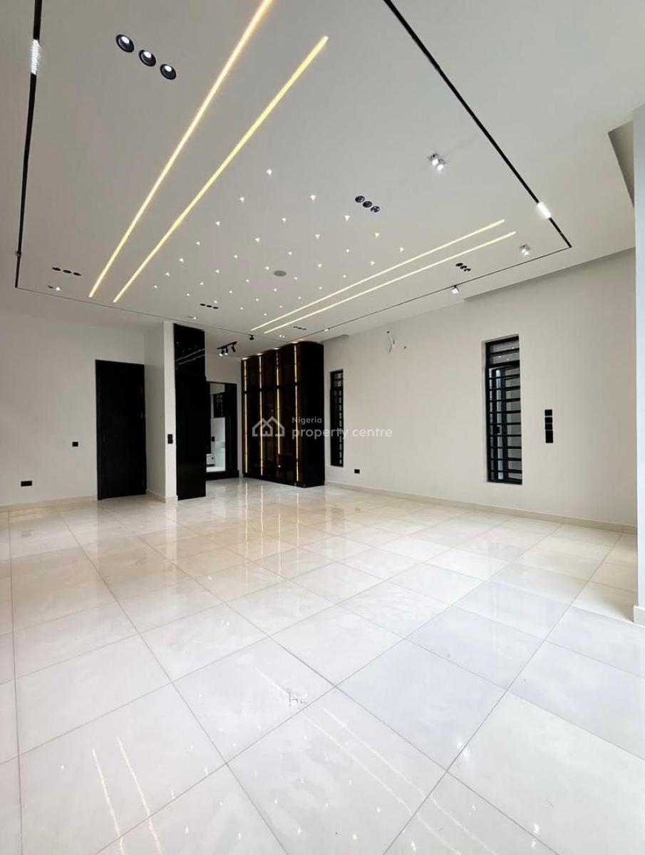 Contemporary 5 Bedrooms Fully Detached House with Bq, Chevron Drive Alternative, Lekki, Lagos, Detached Duplex for Sale