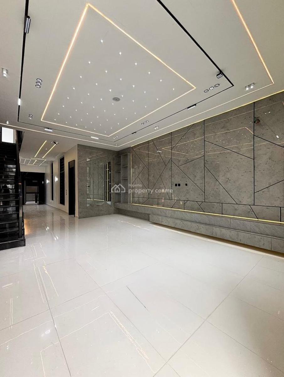 Contemporary 5 Bedrooms Fully Detached House with Bq, Chevron Drive Alternative, Lekki, Lagos, Detached Duplex for Sale