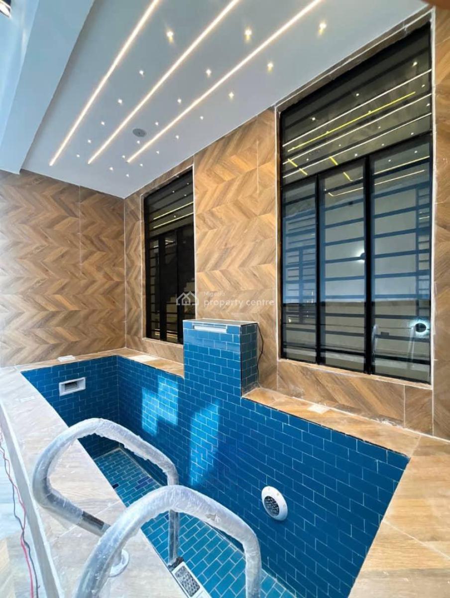 Contemporary 5 Bedrooms Fully Detached House with Bq, Chevron Drive Alternative, Lekki, Lagos, Detached Duplex for Sale