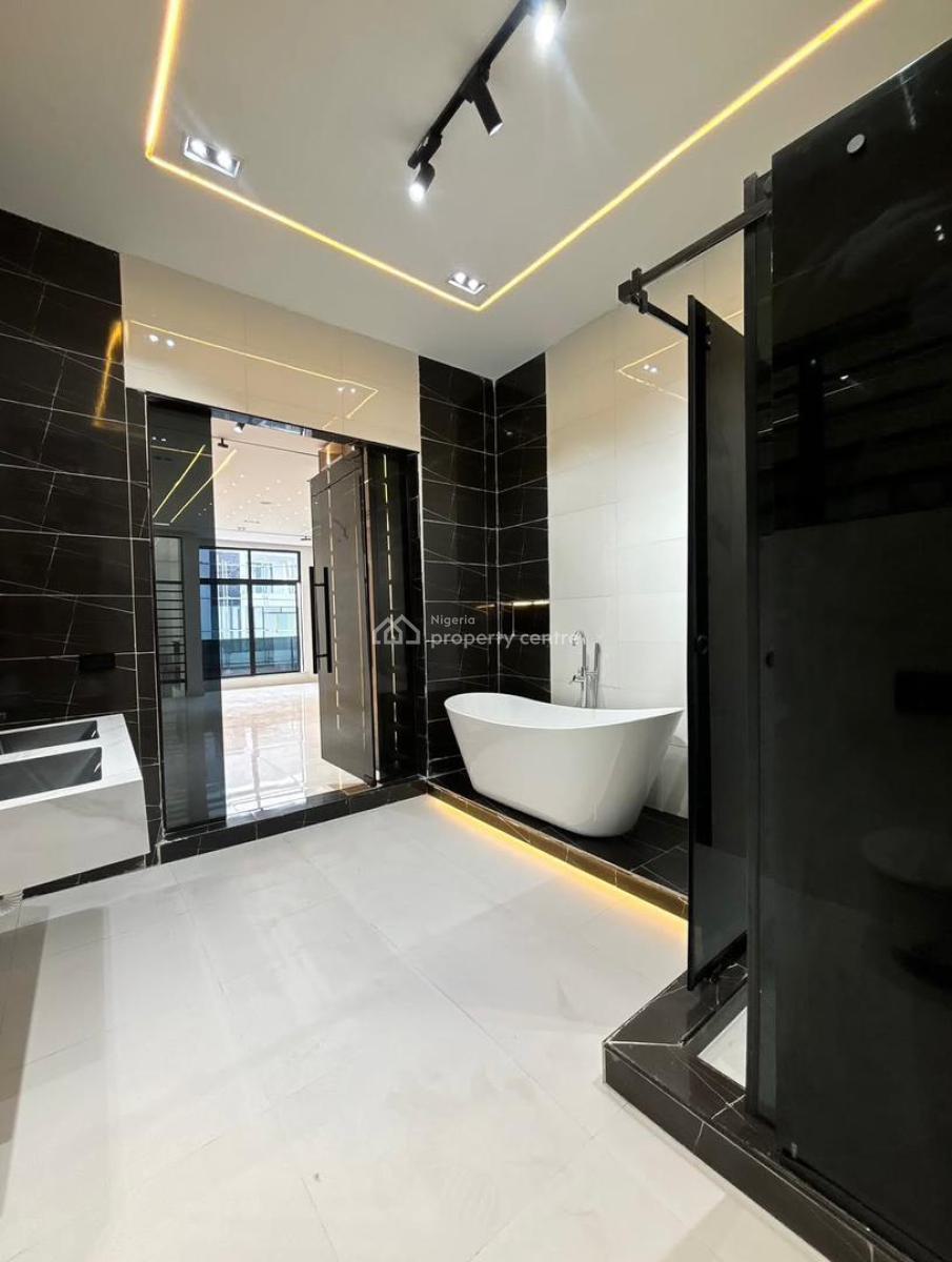 Contemporary 5 Bedrooms Fully Detached House with Bq, Chevron Drive Alternative, Lekki, Lagos, Detached Duplex for Sale