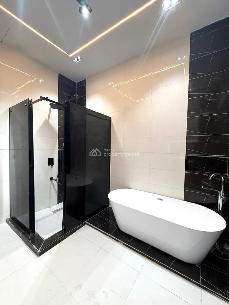 Contemporary 5 Bedrooms Fully Detached House with Bq, Chevron Drive Alternative, Lekki, Lagos, Detached Duplex for Sale