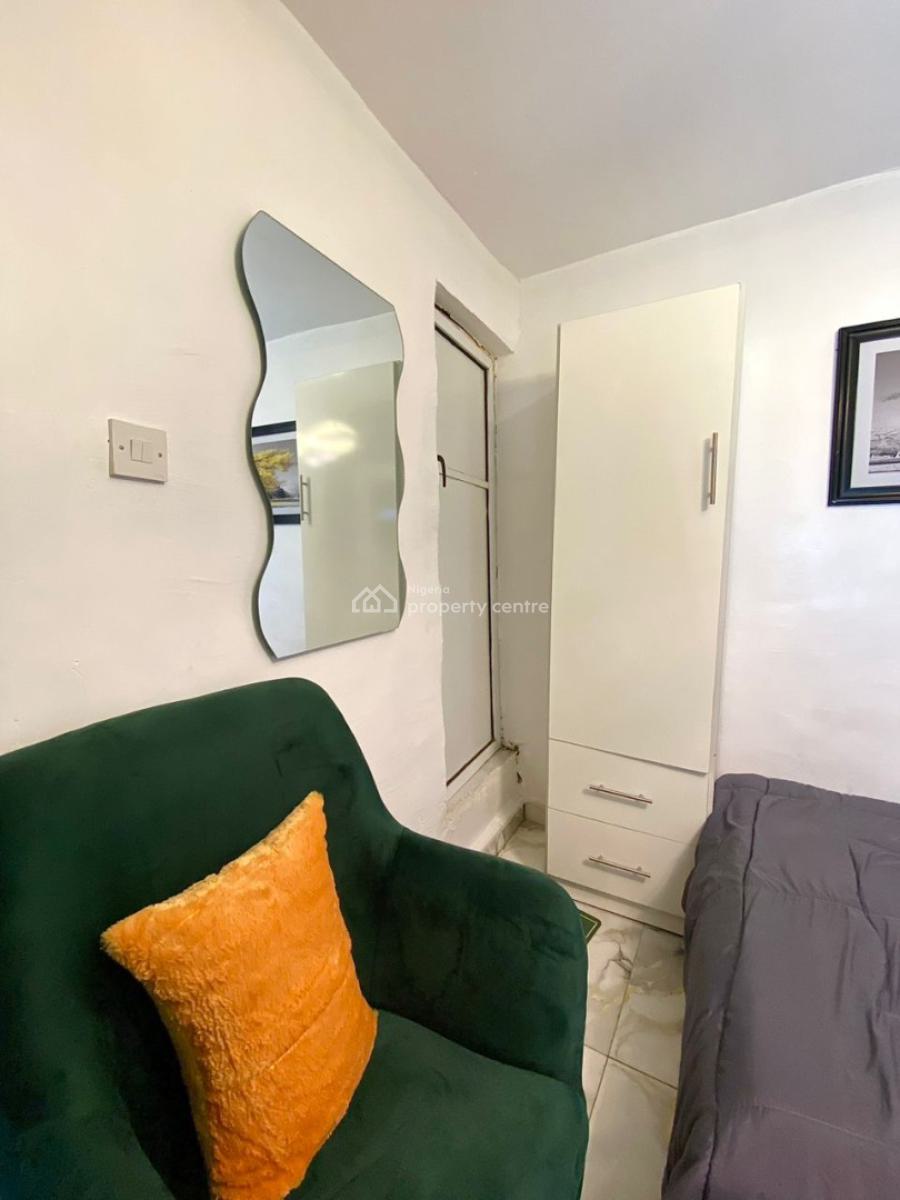 a Fully Furnished Room Self Contain Apartment, Off Pedro Road, Ladilak, Yaba, Lagos, Self Contain (single Rooms) for Rent