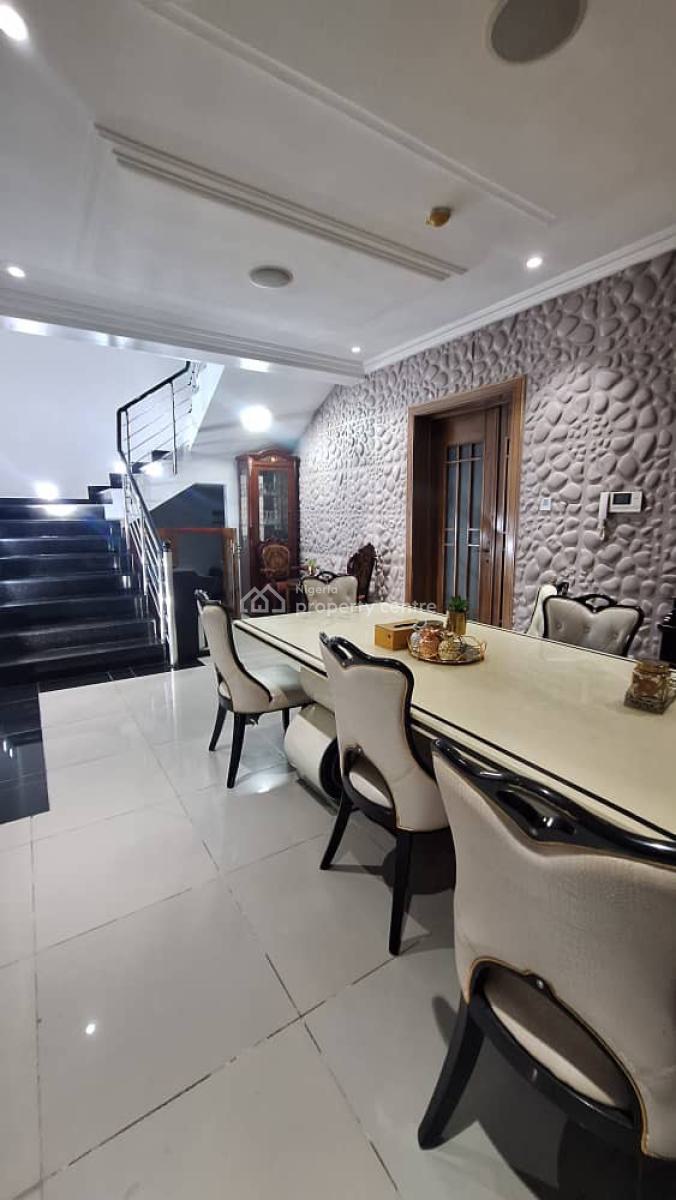Fully Furnished Exotic 5bedrooms Fully Detached Duplex Wit 2 Bq & Pool, Off Fola Osibo, Lekki Phase 1, Lekki, Lagos, Semi-detached Duplex for Rent