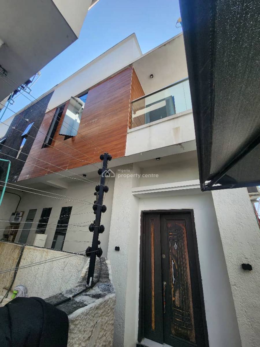 Furnished 4 Bedroom Fully Detached Duplex + Bq Inside a Secure Estate, Silicone Estate, Ologolo, Lekki, Lagos, Detached Duplex for Rent
