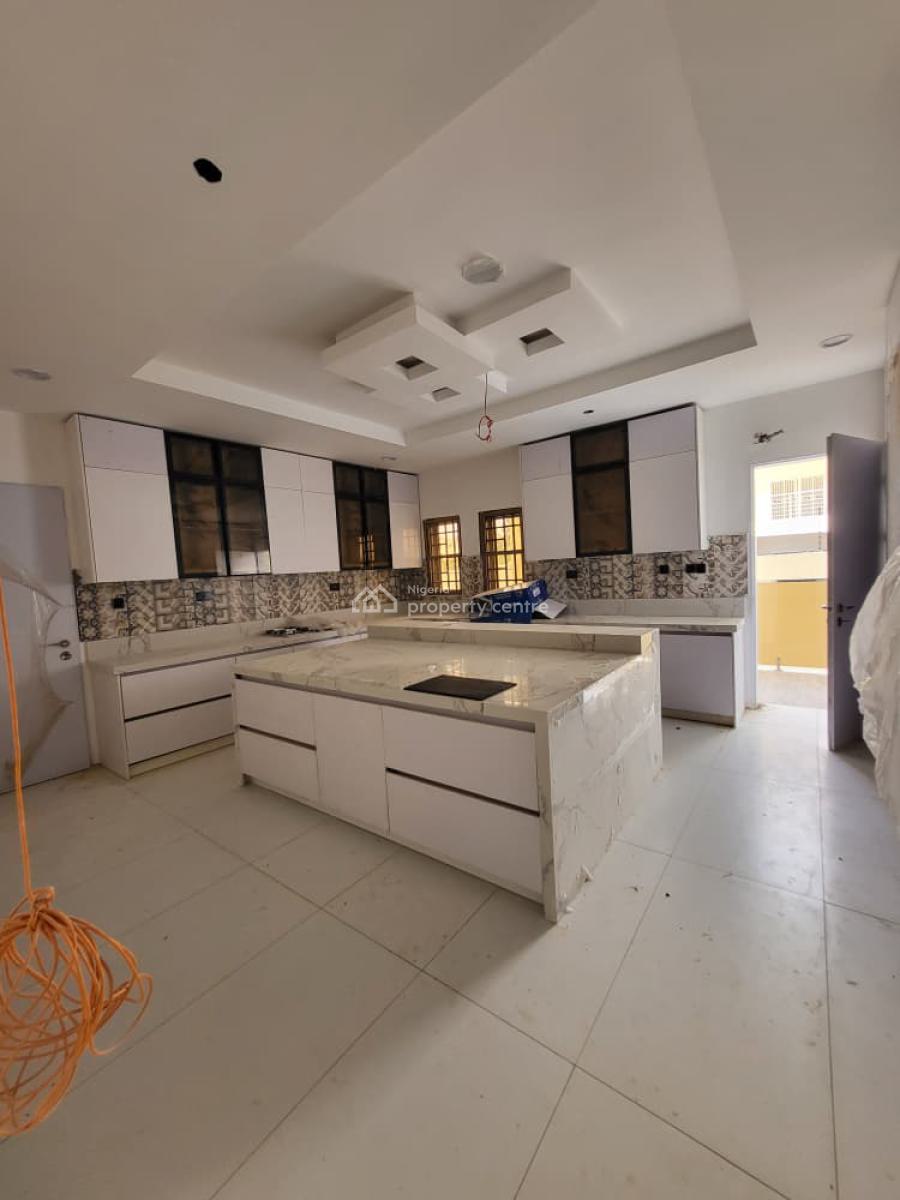 Newly Built 5 Bedroom Fully Detached Duplex + 2 Room Bq, Guzape District, Abuja, Detached Duplex for Sale