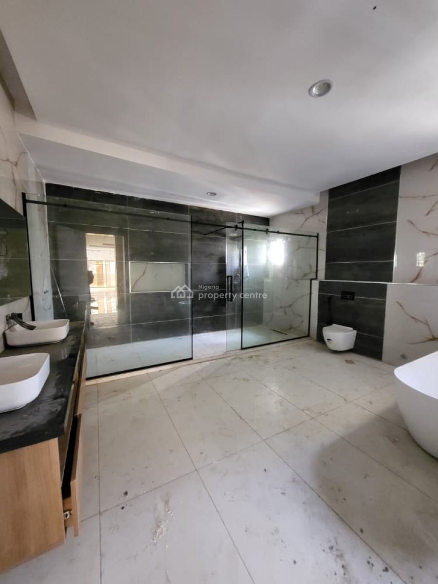 Newly Built 5 Bedroom Fully Detached Duplex + 2 Room Bq, Guzape District, Abuja, Detached Duplex for Sale