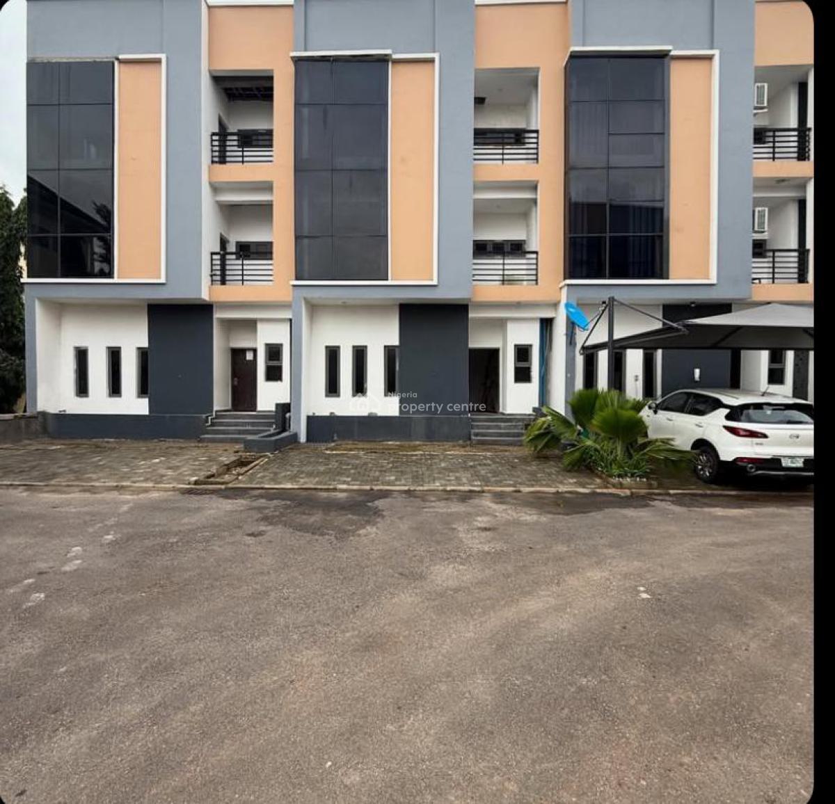 4 Bedroom Terrace Duplex with 1room Bq and 2 Bedrooms, Katampe Extension, Katampe, Abuja, Terraced Duplex for Sale