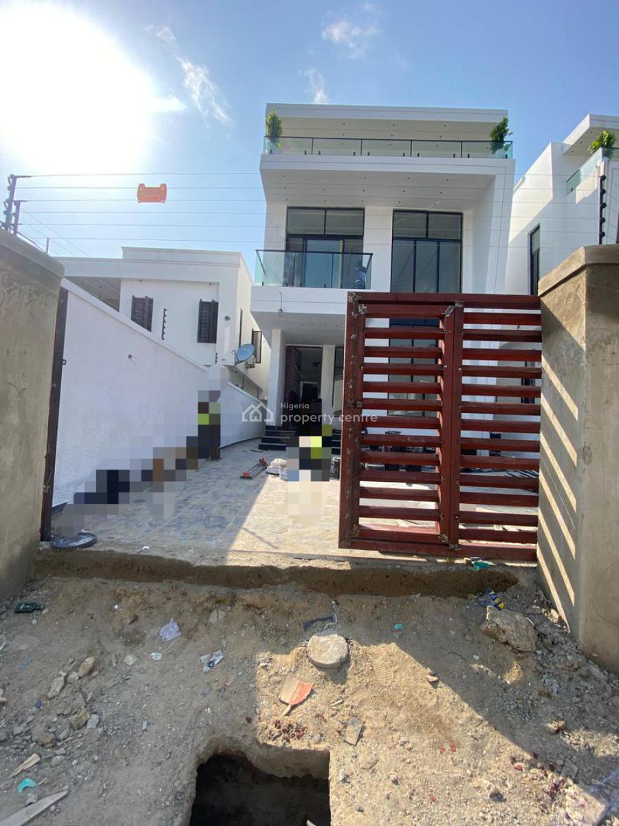 Lovely Built 5 Bedroom Fully Detached Duplex with Bq, Sangotedo, Ajah, Lagos, Detached Duplex for Sale