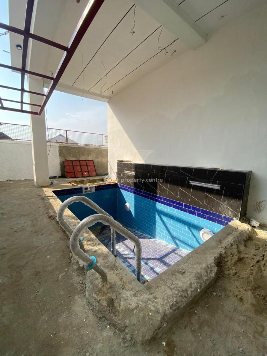 Lovely Built 5 Bedroom Fully Detached Duplex with Bq, Sangotedo, Ajah, Lagos, Detached Duplex for Sale