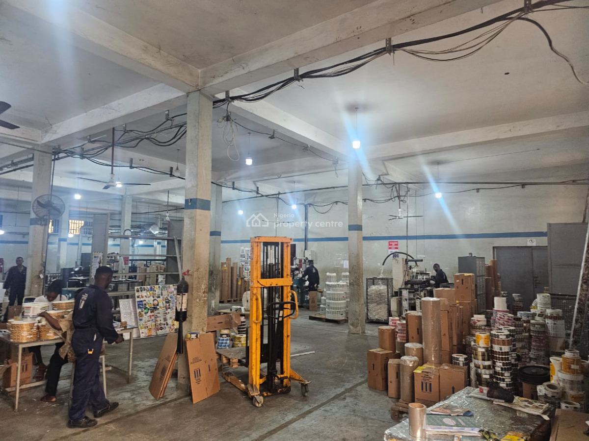 665 Sqm Warehouse, Ikeja, Lagos, Warehouse for Rent