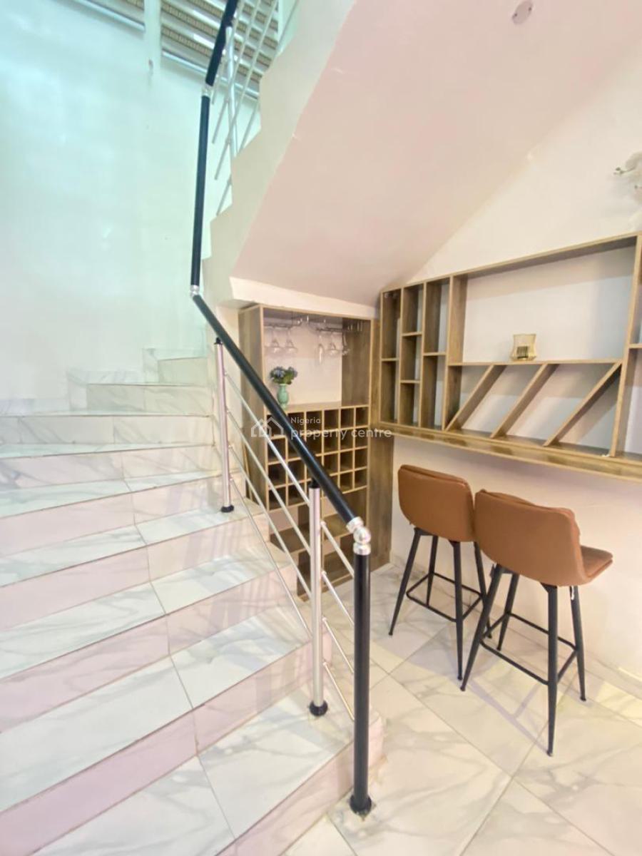 Fully Furnished 4-bedroom Terrace Duplex with Pool, Gym, Solar & Sport, Harris Drive, Vgc, Lekki, Lagos, Terraced Duplex for Rent