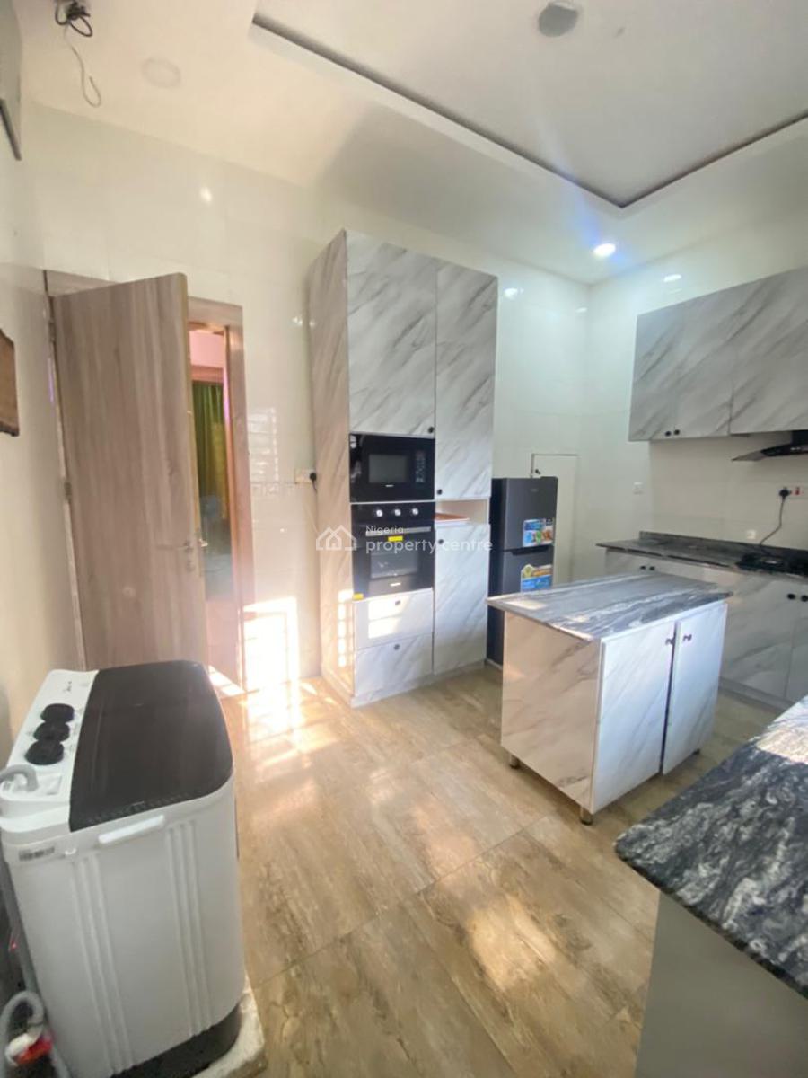 Fully Furnished 4-bedroom Terrace Duplex with Pool, Gym, Solar & Sport, Harris Drive, Vgc, Lekki, Lagos, Terraced Duplex for Rent