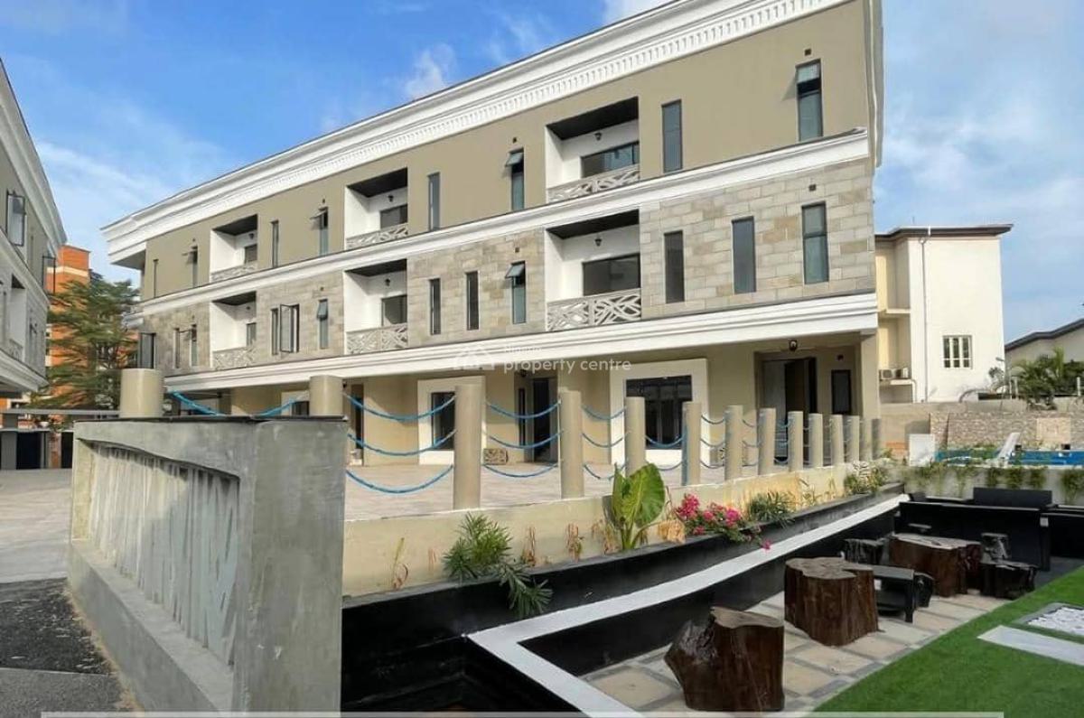 Tastefully Built Smart Home of Five (5) Bedroom Terrace with 1 Room Bq, Ikoyi, Parkview, Ikoyi, Lagos, Terraced Duplex for Rent