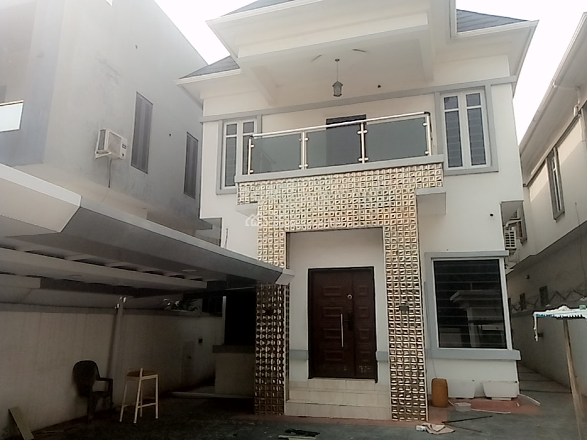 a Neatly and Massively Built 5 Bedroom Fully Detached Duplex and a Bq, Osapa, Lekki, Lagos, Detached Duplex for Rent