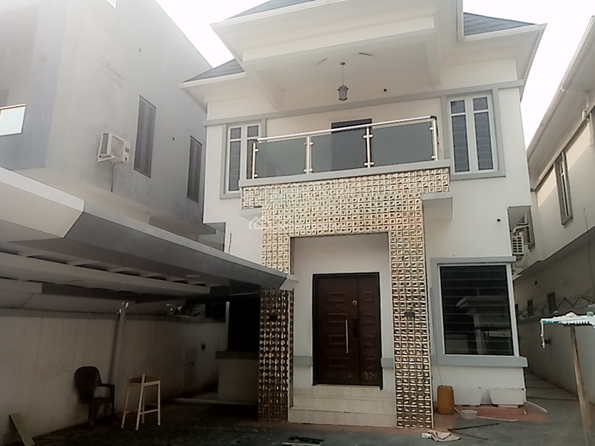 a Neatly and Massively Built 5 Bedroom Fully Detached Duplex and a Bq, Osapa, Lekki, Lagos, Detached Duplex for Rent