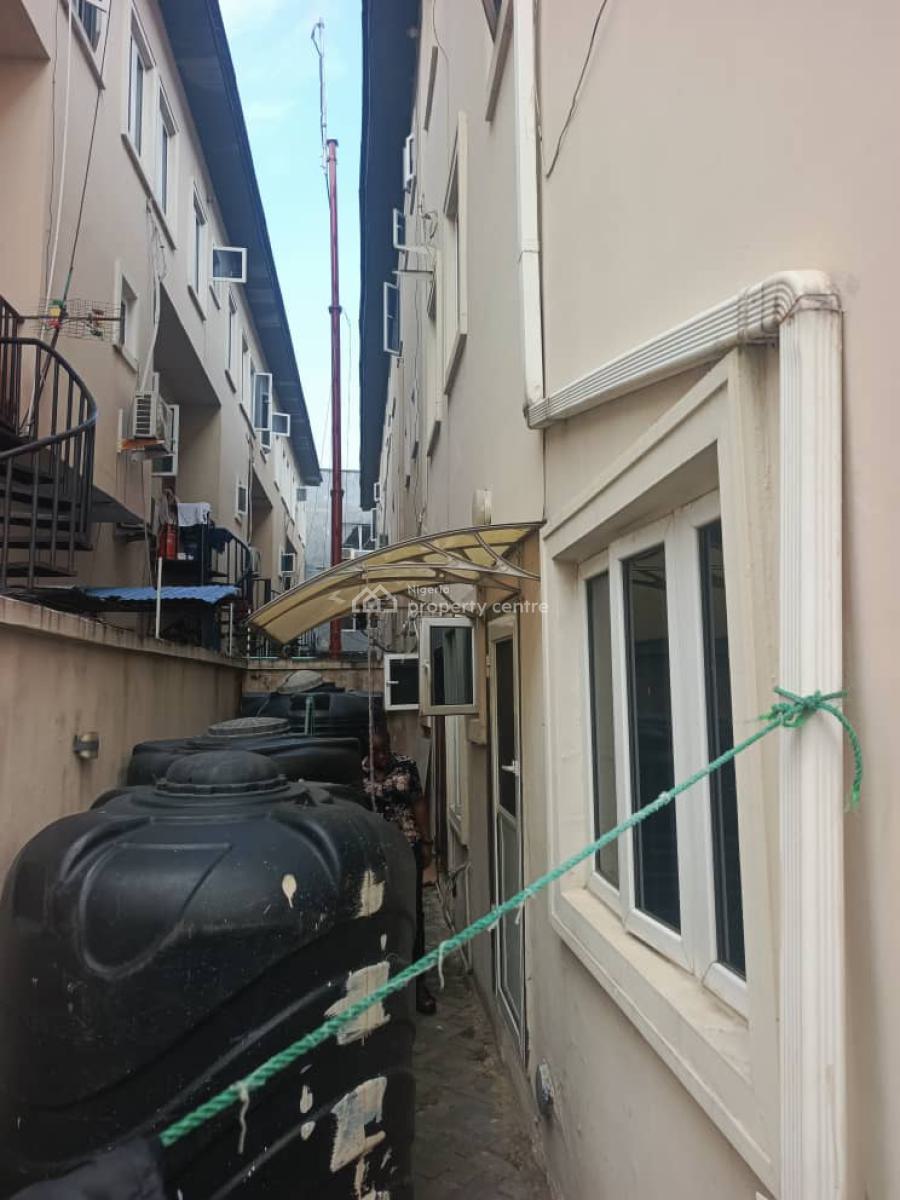 a Neatly Massively Built 4 Bedroom Terrace, Osapa, Lekki, Lagos, House for Rent